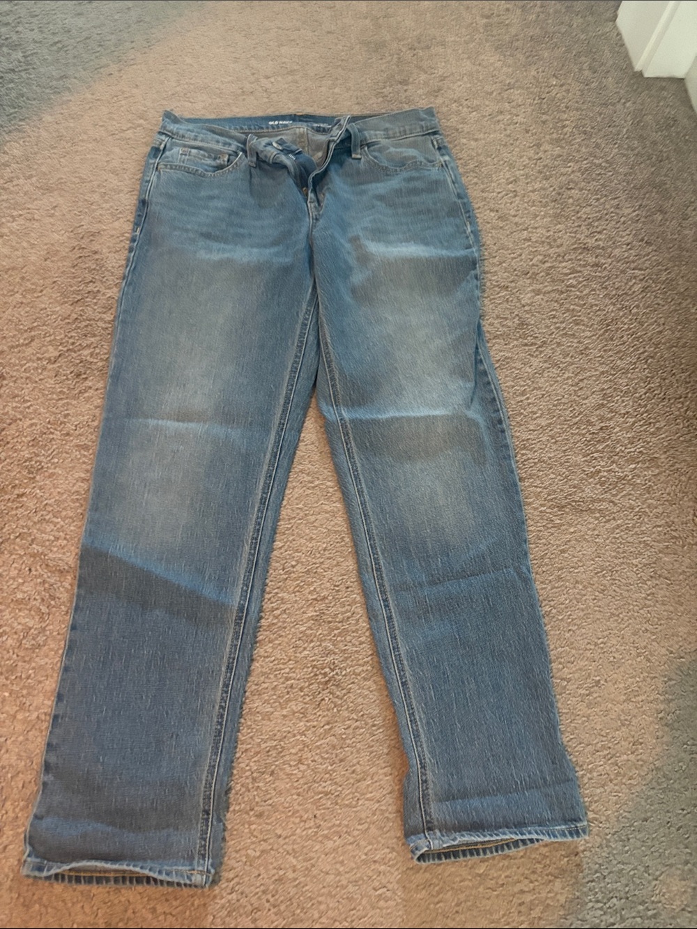 Old Navy Women's Boyfriend Jeans - Medium Blue Wash